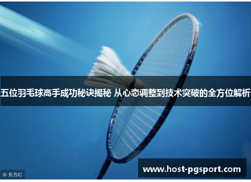 五位羽毛球高手成功秘诀揭秘 从心态调整到技术突破的全方位解析